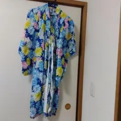 ディズニー 花柄 浴衣ドレス 130