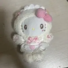 マスコットポーチ　ねこねこメイド　ハローキティ