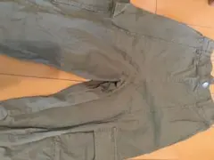 ピンクラテ　カーゴパンツ サイズS カーキ