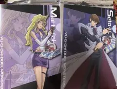 遊戯王 KCストア 特典 クリアファイル　2点
