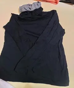 CRESCENT DUO 　長袖タートルカットソー (日本製）二枚セット