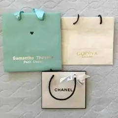 3枚セット ショップミニペーパーバッグ