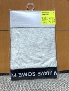 BREEZE ボクサーパンツ グレー 130