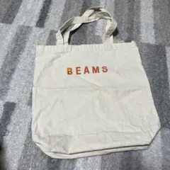 BEAMS トートバッグ キャンバス地