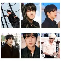 《JIN-57》BTS L版写真 ソクジン 6枚セット