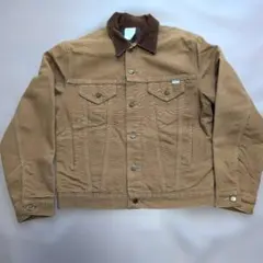 Carhartt 100周年 星タグ トラッカージャケット ブラウン USA製 - メルカリ