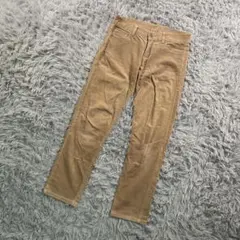 UNIQLO ユニクロ コーデュロイ スリムパンツ ベージュ ストレッチ