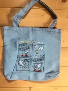 Peanuts Woodstock & Snoopy トートバッグのサムネイル