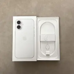 iPhone16 ホワイト 空箱・SIMピンのみ