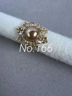 ハンドメイド ビーズリング