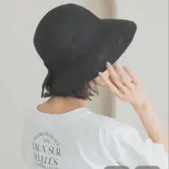 studio CLIP ブラック 麦わら帽子のサムネイル