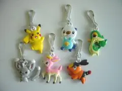 ♯Hqc11AZ ポケモンファスナーマスコットBW 全6種 - メルカリ