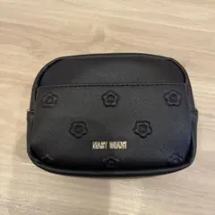 MANY QUANT ブラック ポーチ