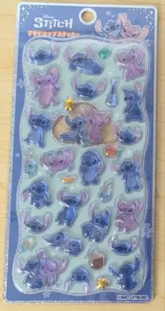 【正規品・24時間以内匿名配送】 プチドロップステッカー スティッチ