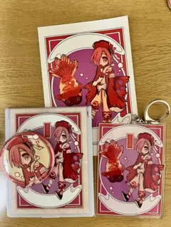 地縛少年花子くん 金魚 コラボ ミラー 3点セット【未使用】 正規品 ミラー 金魚シリーズ ミツバ 地縛少年花子くん マルイ