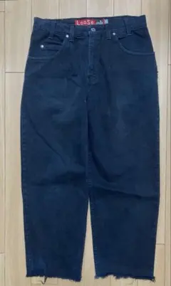 90s Levi's SILVER TAB loose USA製 後染めブラック