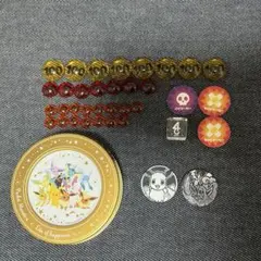 ポケモンカード　ダメカン、マーカー コイン　イーブイ　オーロンゲ　ダメカンケース