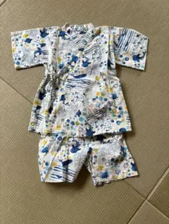 甚平 クジラ柄 110cm