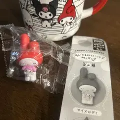 サンリオ　ガチャ　ぬいぐるみといっしょフィギュア　　マイメロディ