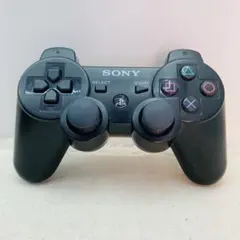 動作確認済 PS3　DUALSHOCK3 ブラック 純正コントローラー　20