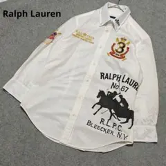 ラルフローレン ビッグホース ブラウス BD シャツ 白 L 〜XL - メルカリ