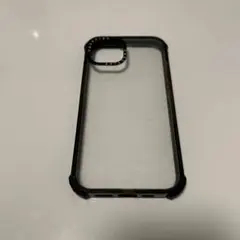 iPhone用透明・黒フレームケース