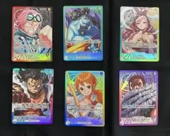 ワンピースカード OP11 神速の拳 リーダーパラレル 6種 ルフィ ナミ 他