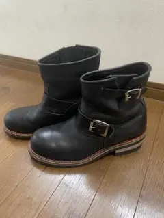 エンジニアブーツ ブラック COLLARS クローズ ワースト 武装戦線
