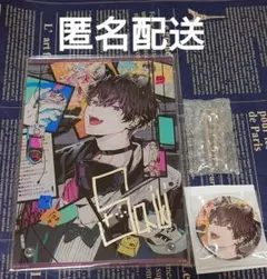 にじさんじ　佐伯イッテツ　バースデー　缶バッジ　アクリルパネル