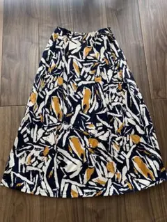 新品Rosier プリントロングスカート