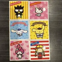 サンリオキャラクター シール6枚セット