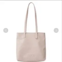 furfur エンボスロゴトートバッグ M