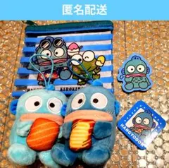 スシロー はぴだんぶい ハンギョドン マスコット ポーチ ステッカー ピック