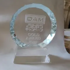 DAM ゴールドアワード 2023 トロフィー