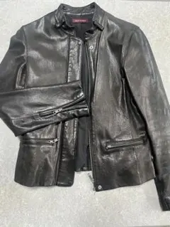URBAN RESEARCH ブラックレザージャケット
