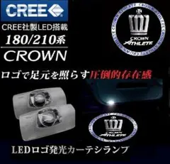 トヨタ クラウン アスリート LED カーテシランプ シルバー CROWNのサムネイル