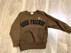 BREEZE スーパーマリオコラボ　ブラウン トレーナー サイズ110