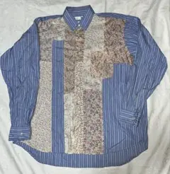 COMME des GARCONS SHIRT パッチワークシャツ