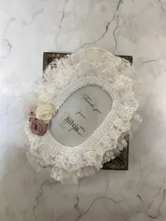 No.002 硬質カードケースデコ　レースデコ　トレカデコ　痛硬質ケース［白]