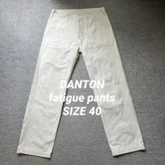 美品 DANTON ベイカーパンツ オフホワイト 40のサムネイル