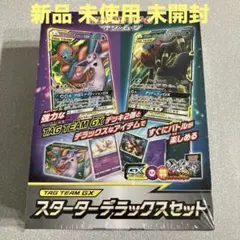 ☆ポケモンカードゲーム☆TAG TEAM GX☆スターターデラックスセット☆新品