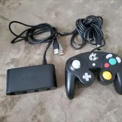 スマブラ　gcコントローラ、接続タップセット