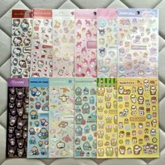サンリオ 箔押しシール 12枚セットのサムネイル