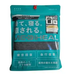 メディヒール リカバリールームシャツ半袖 チャコール M
