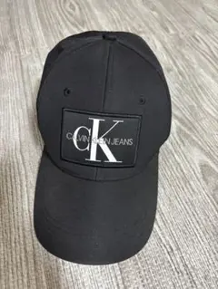 Calvin Klein Jeans ブラック ベースボールキャップ
