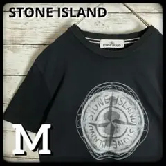 6265【美品・XLサイズ】ストーンアイランド☆ワッペンロゴTシャツ