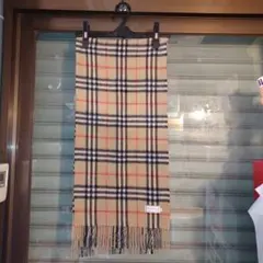 BURBERRYS/バーバリーズ　ノバチェック　カシミア100%　マフラー