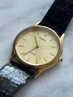 【新品電池】極美品 SEIKO DOLCE ドルチェ vintage セイコー