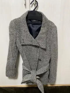 INDIVI ヘリンボーン テーラードジャケット 38