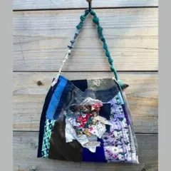 【一点もの】アートなコラージュ❇︎ミニショルダーB